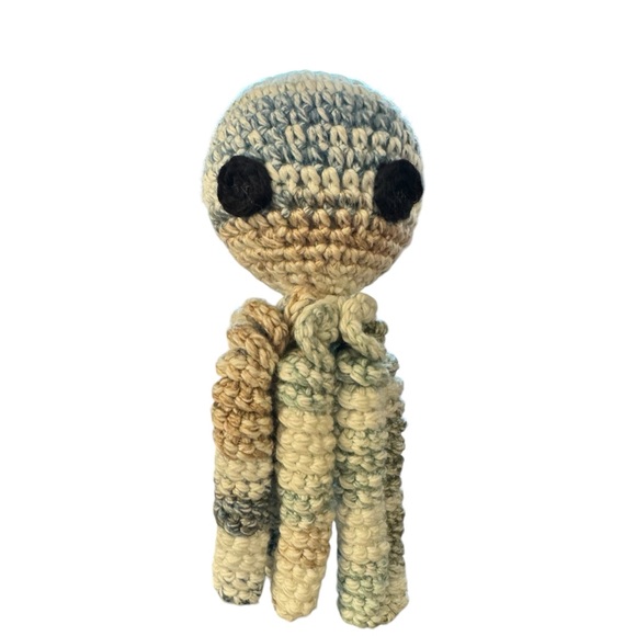 Crocheted Calming Octopus Fidget Toy - Picture 2 of 4